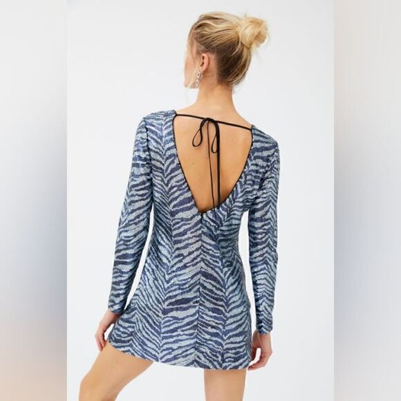 UO Wild Night Sequin Mini Dress - Picture 2 of 10